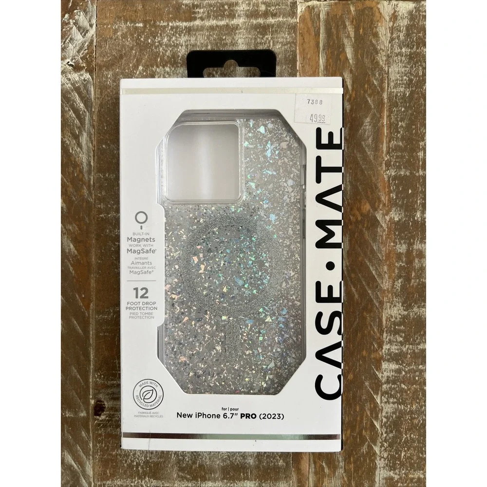 Casemate Iphone 15 Pro Max 6.7 Case ,compatible With MagSafe,Cute Bling Sparkle